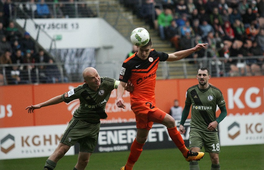 Zagłębie nie zatrzymało pędzącej Legii. Zagłębie Lubin - Legia Warszawa 1:2