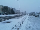 Intensywne opady śniegu w Koszalinie. Miasto w zimowej szacie [ZDJĘCIA]