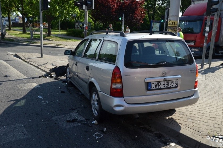 Wypadek na skrzyżowaniu Kwidzyńskiej, Toruńskiej i Brucknera