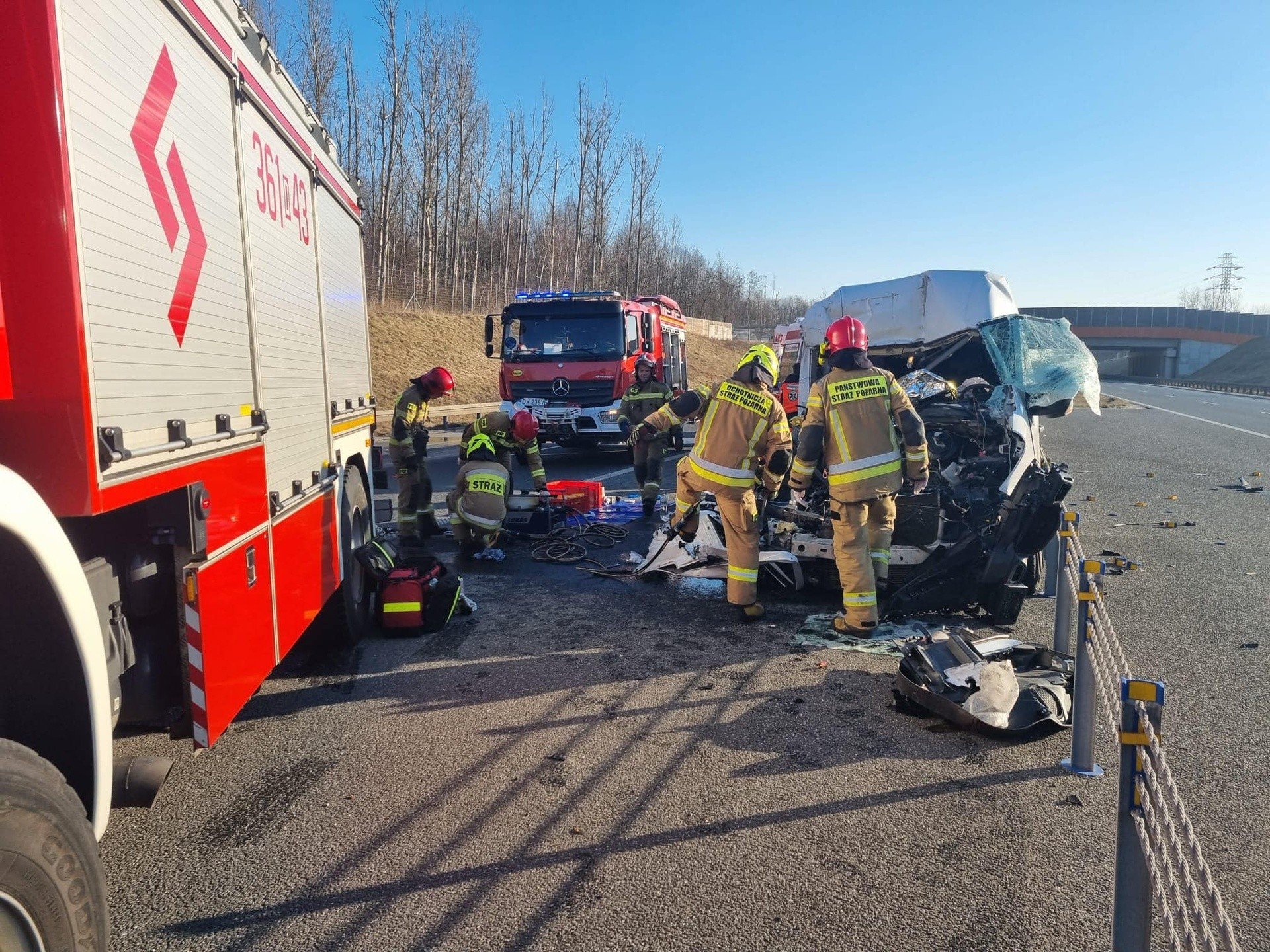 Wypadek Na A4 Pod Legnica
