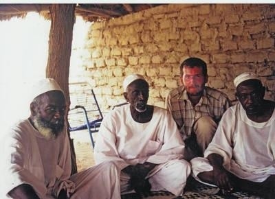 Paweł Średziński w Sudanie Fot. afryka.org