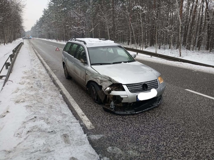 Wypadek w miejscowości Strużki na krajowej trasie numer 79 [ZDJĘCIA]