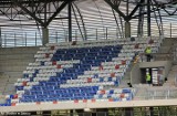 Na stadionie Górnika powstał napis "ZABRZE" [ZDJĘCIA]