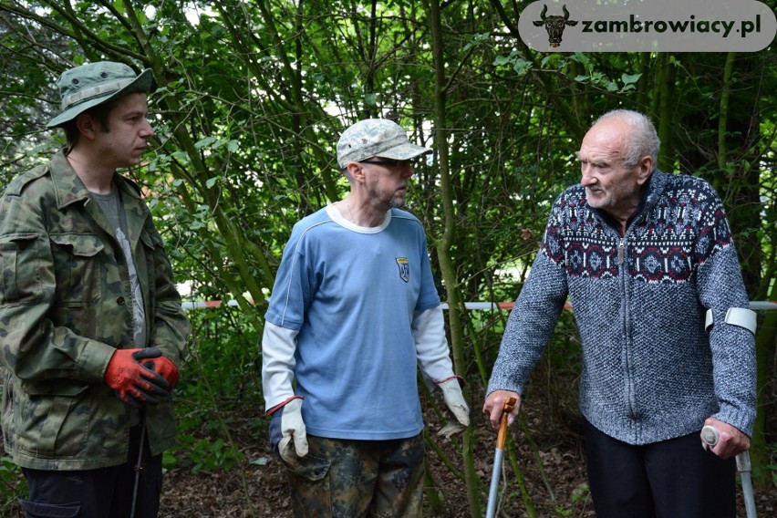 To 88-letni Hieronim Świerdzewski  (pierwszy z prawej)...