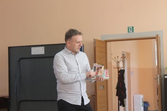 W gminie Łagów odbyły się warsztaty scenariuszowe i komiksowe ze Zbigniewem Masternakiem [ZDJĘCIA]