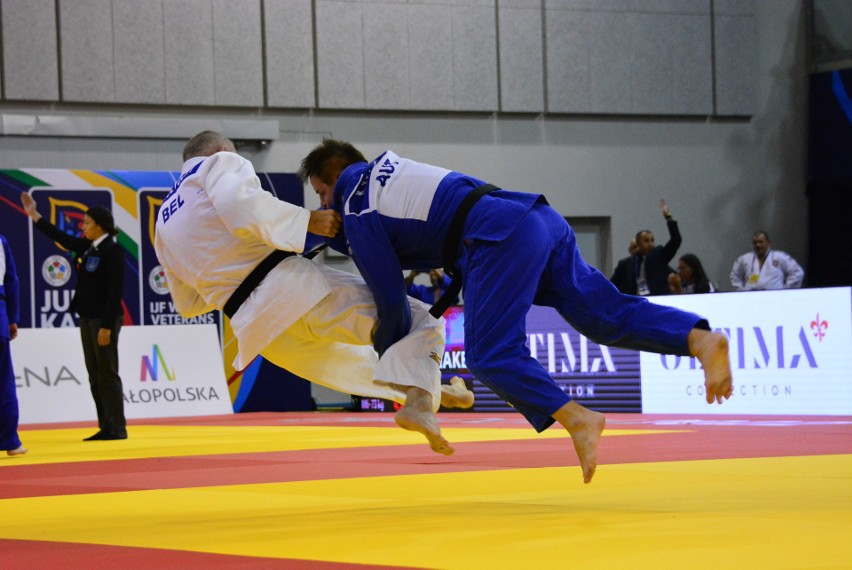 MŚ w judo weteranów i w kata w Tauron Arenie Kraków. Siedem medali naszej reprezentacji w pierwszym dniu zawodów ZDJĘCIA