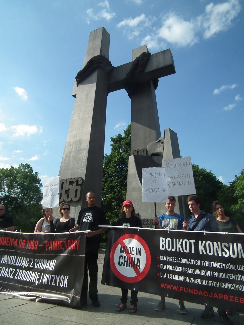 Poznańscy studenci pamiętają o Tiananmen