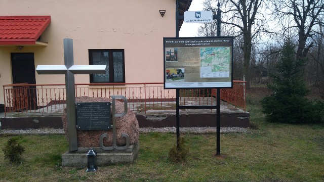 Na trasie jest między innymi pomnik upamiętniający wydarzenia z 27 grudnia 1944 roku w miejscowości Korzeń.
