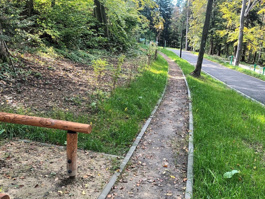 W Polańczyku otwarto park zdrojowy.