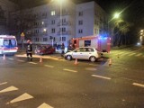 Wypadek na Sienkiewicza. Jedna osoba poszkodowana w zderzeniu dwóch aut [ZDJĘCIA]