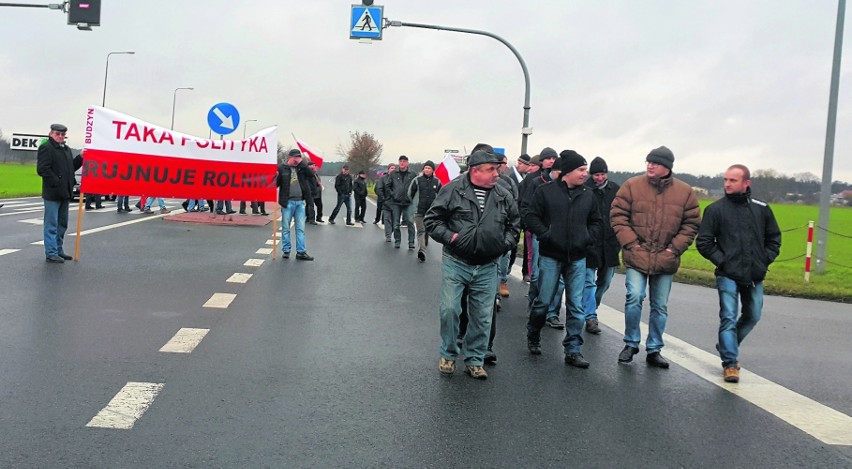 Rolnicy protestują. Mówią: Grozi nam bankructwo!