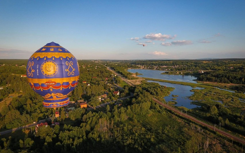 Wspaniałe balony nad Wąchockiem i Starachowicami. W sobotę pokazy nocne