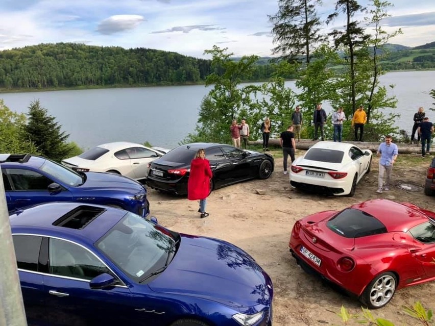 I Zlot Maserati Wadowice - Jezioro Mucharskie - Lanckorona