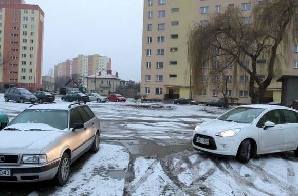 Wstrzymana została budowa między innymi parkingu przy ulicy Pawiej.