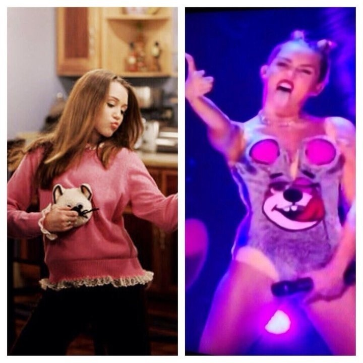 Memy z Miley Cyrus: Internauci obśmiali wulgarny występ piosenkarki [ZOBACZ MEMY]