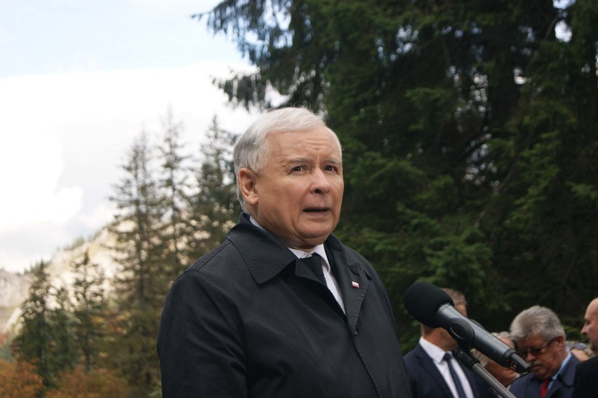 Jarosław Kaczyński odwiedził Podhale. Obiecał, że odzyska PKL [ZDJĘCIA]