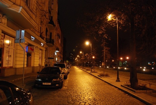 Za takie oświetlenie Bygoszcz została niedawno nagrodzona.