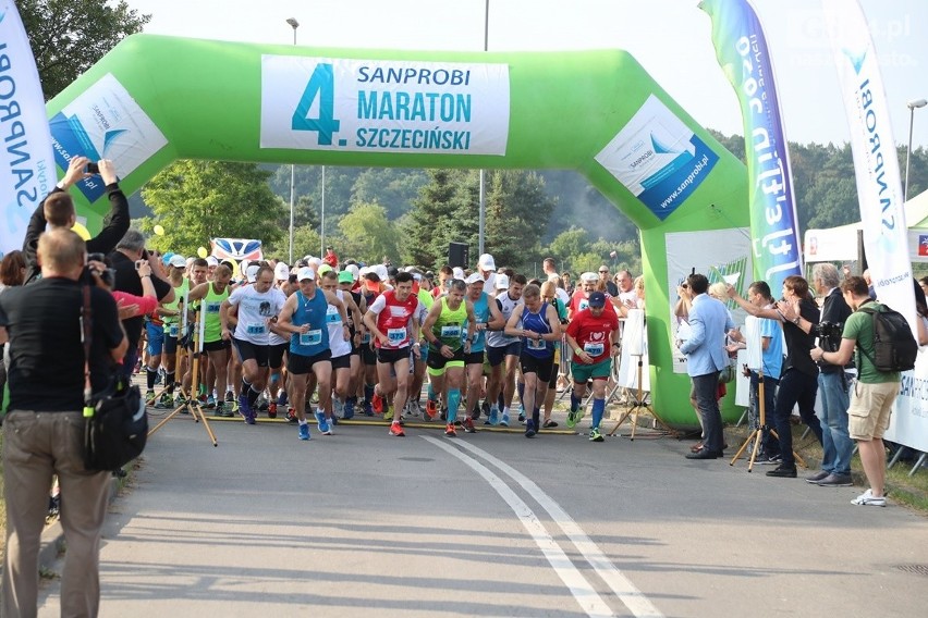 Maraton Szczeciński 2018: pół tysiąca biegaczy! [DUŻO ZDJĘĆ, WIDEO]