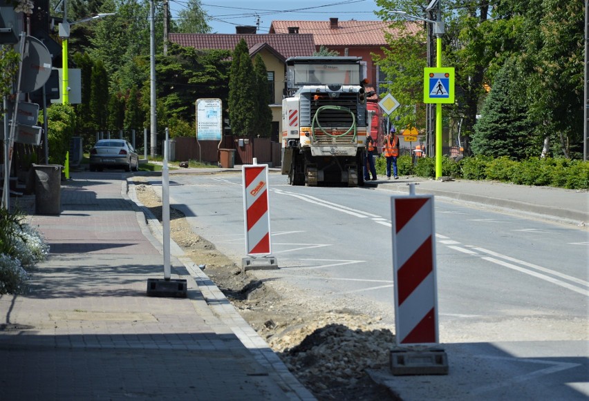 Proszowice. Ulica Kościuszki znów została zamknięta