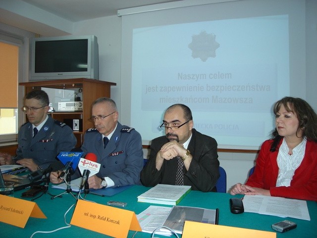 Miniony rok podsumowali Rafał Batkowski (z lewej), Ryszard Szkotnicki, Rafał Korczak oraz Elżbieta Gajewska.