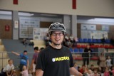 Amerykańska gwiazda kolarstwa Brett Banasiewicz z wizytą w Zagnańsku. Lekarze nie dawali mu szans, a miłość do sportu go uratowała! 