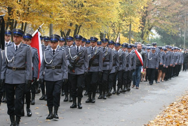 Pogrzeb asp. Tomasza Skowronka