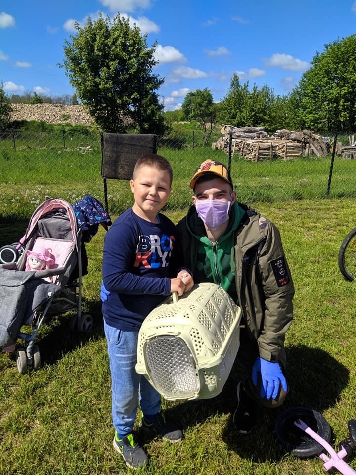 8-letni Igor Foszmanczyk ratował rannego ptaka