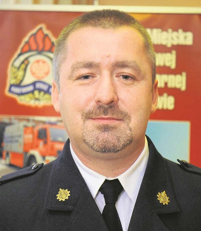 Artur Nosek, komendant krakowskiej straży pożarnej
