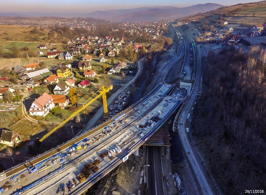 Niesamowite zdjęcia z budowy zakopianki. W tunelu szykuje się... święto [ZDJĘCIA]