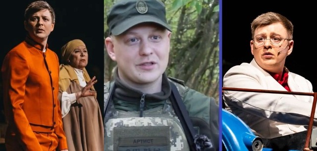Mychajło Dosenko, zawodowy aktor, który zgłosił się do Gwardii Narodowej, by bronić Ukrainy przed agresorem