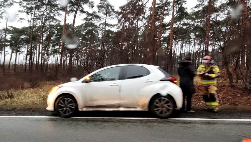 Cztery samochody zderzyły się w czwartek po południu na...