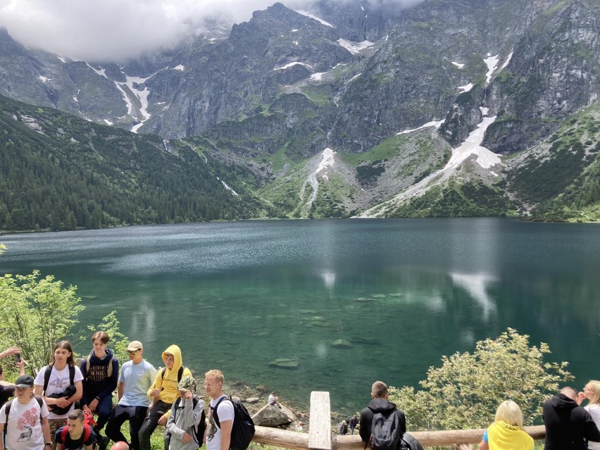 Morskie Oko w Tatrach uważane jest za jedno z...