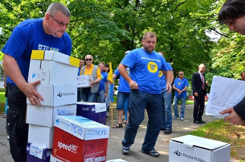 Gorzelik na klopsztandze, czyli jak Ślązacy Warszawę zdobywali [ZDJĘCIA]