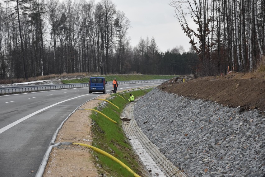 Kierowcy, jadąc z Rybnika nową drogą regionalną w Żorach,...