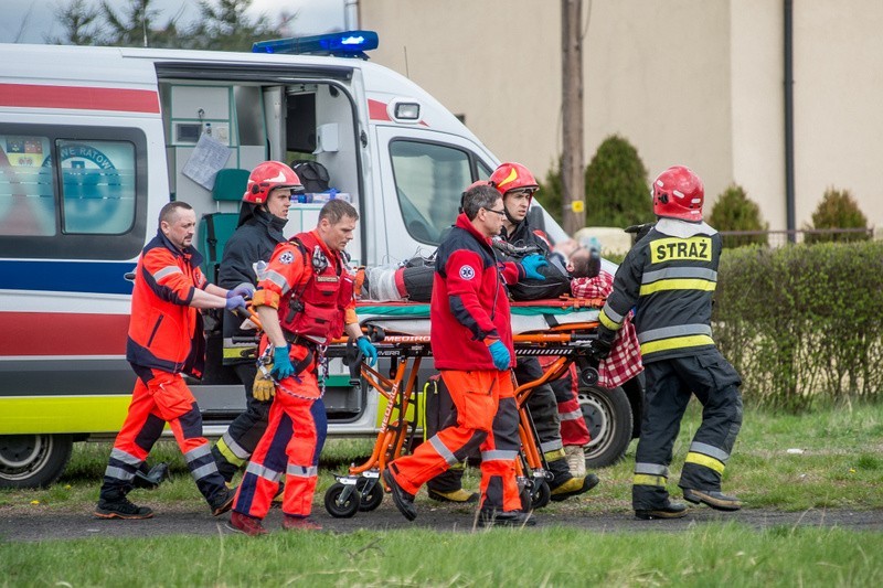 W wypadku na Lisowickiej ranne zostały dwie osoby
