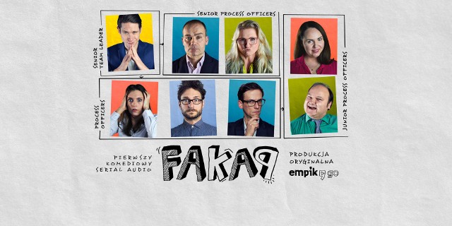 "Fakap" - to pierwszy polski komediowy serial audio z gwiazdami rodzimego stand-upu