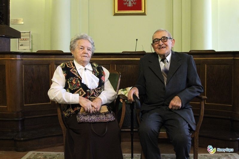 Nowy Sącz. Tekla i Edward Turscy są szczęśliwym małżeństwem już 70 lat