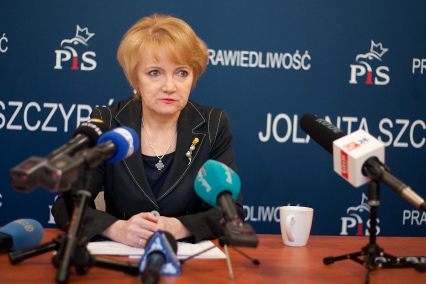 Jolanta Szczypińska - konferencja prasowa