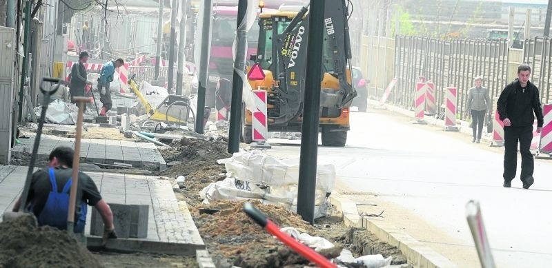 Niebezpieczny remont ulicy Wierzbowej