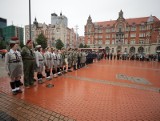 79. rocznica powstania warszawskiego w Katowicach. Uczestnicy obchodów oddali hołd poległym bohaterom