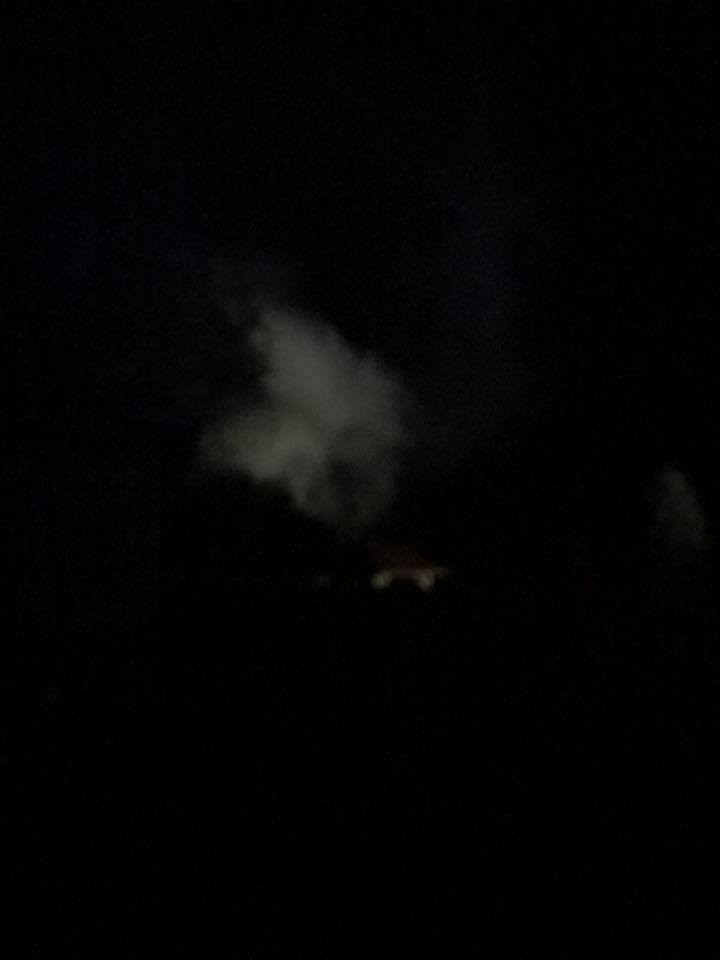 Pożar altanki w miejscowości Kozińce