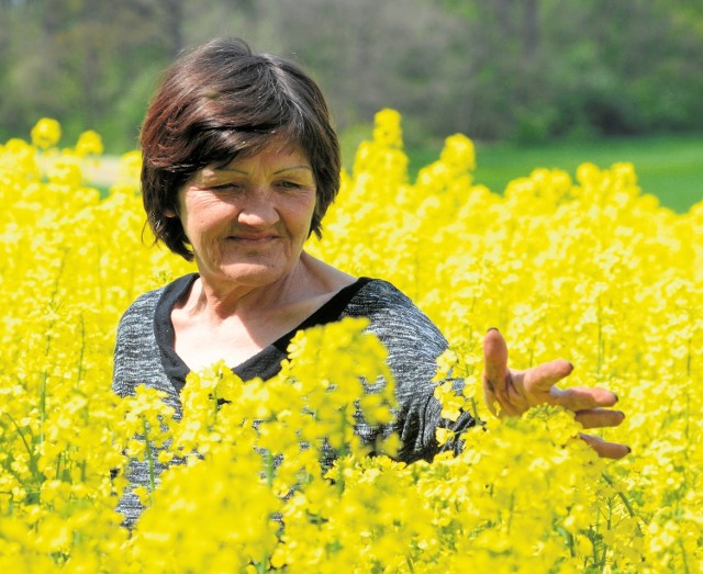 Grażyna Tyterycz ma bardzo dobre zdanie o swojej małej miejscowości. - Spokojna okolica, świeże powietrze - zachwala.