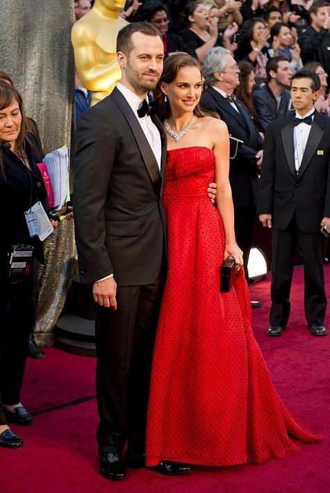 Benjamin Millepied i Natalie Portman (fot. Heather Ikei /...
