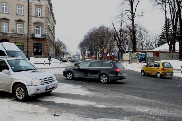 Skrzyżowanie ul. Pruchnickiej z ulicą Słowackiego jest jednym najbardziej uciążliwych w mieście.