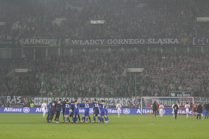 Górnik - Ruch [KIBICE NA ZDJĘCIACH] Wielkie Derby Śląska...