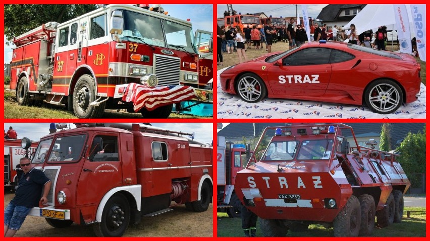 Najpiękniejsze maszyny z Fire Truck Show w Główczycach.