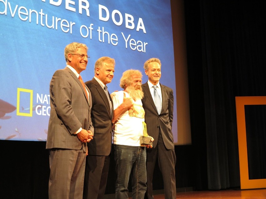 Aleksander Doba odebrał nagrodę Podróżnika Roku magazynu National Geographic [zdjęcia]
