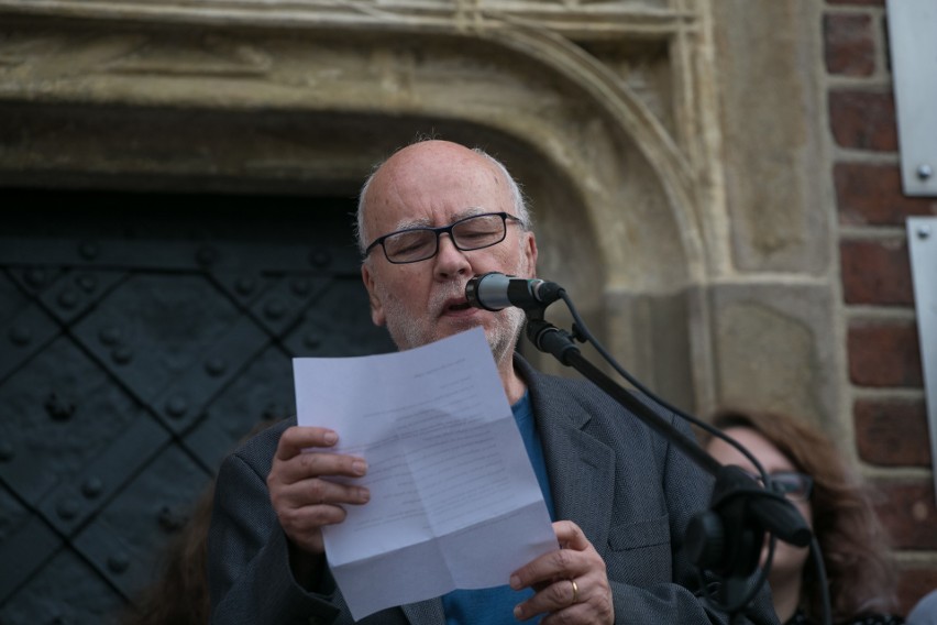 24 lipca 2017. Protest w obronie niezależności sądów na...