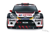 Fiesta RS WRC w barwach LOTOS Rally Team