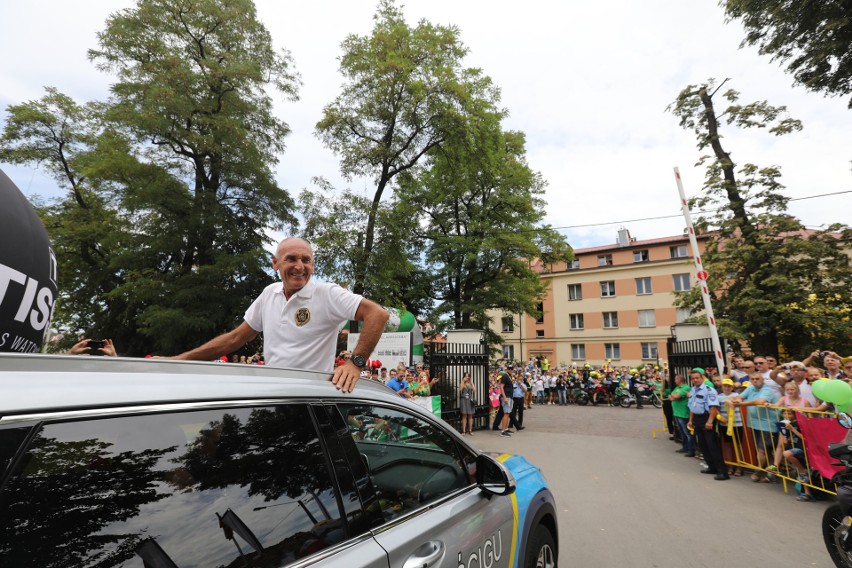 Tour de Pologne 2018 Wieliczka. Kolarze ruszyli na 5. etap Tour de Pologne. Wygrał Michał Kwiatkowski [ZDJĘCIA]